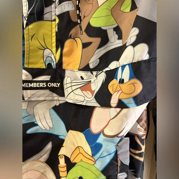 Members Only Cartoon Character Jacket - Multicolor - Picture 7 of 11